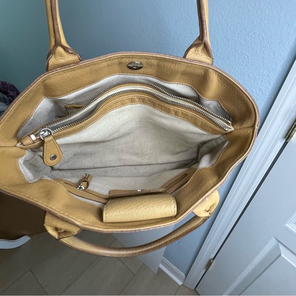 MICHAEL KORS Tan Leather Bag Purse - Picture 4 of 6